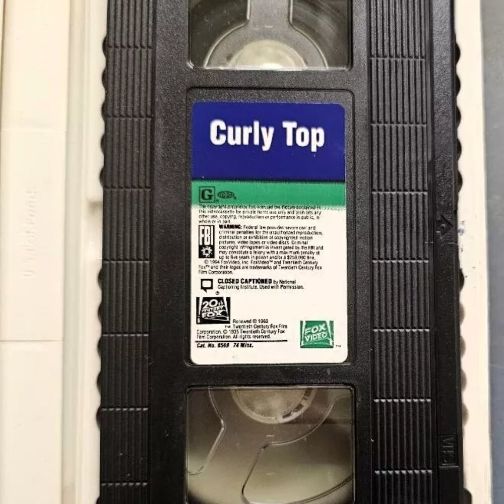 Curly Top: Colorized [VHS] - Picture 3 of 3